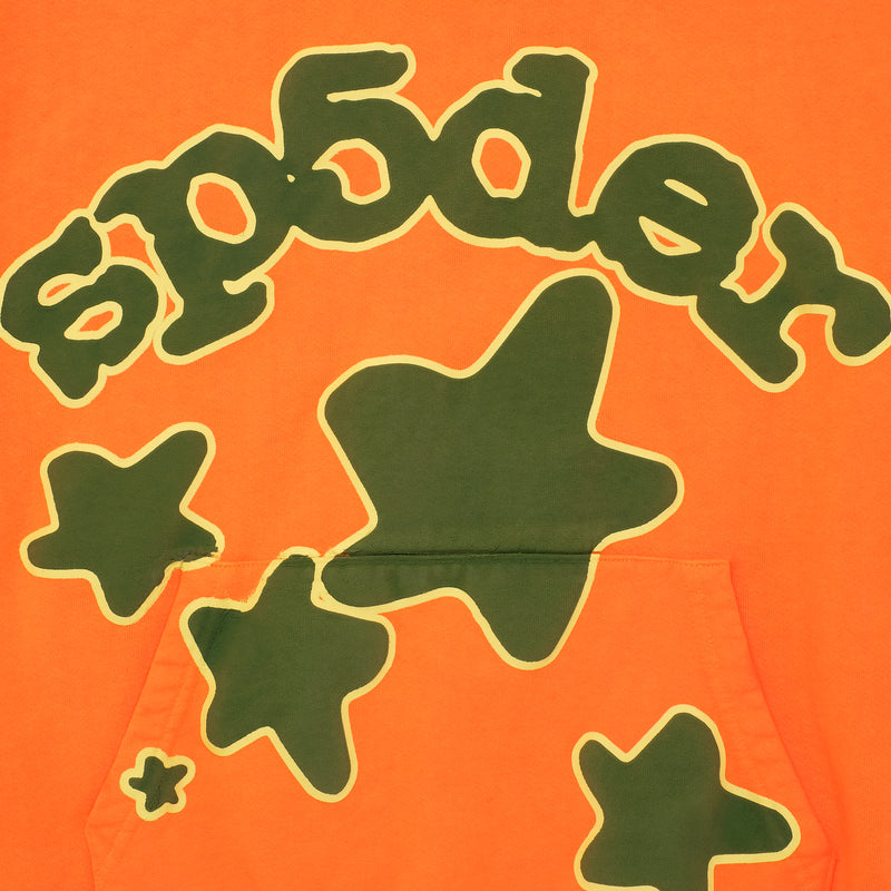 Sp5der Beluga Hoodie Orange