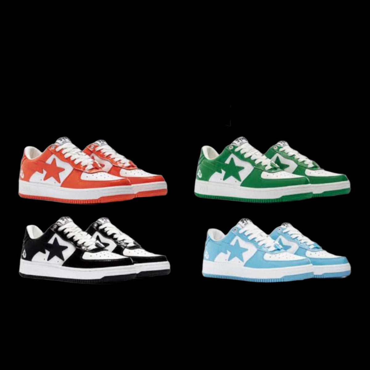 A Bathing Ape Bapesta Lows