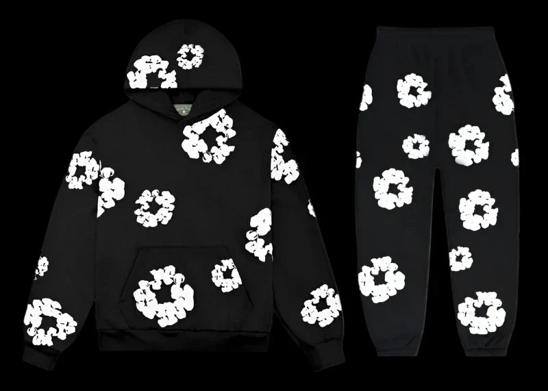 Denim Tears The Cotton Wreath Set Black
