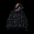 Bape zip up hoodie camo space