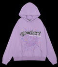 Sp5der Hoodie Purple