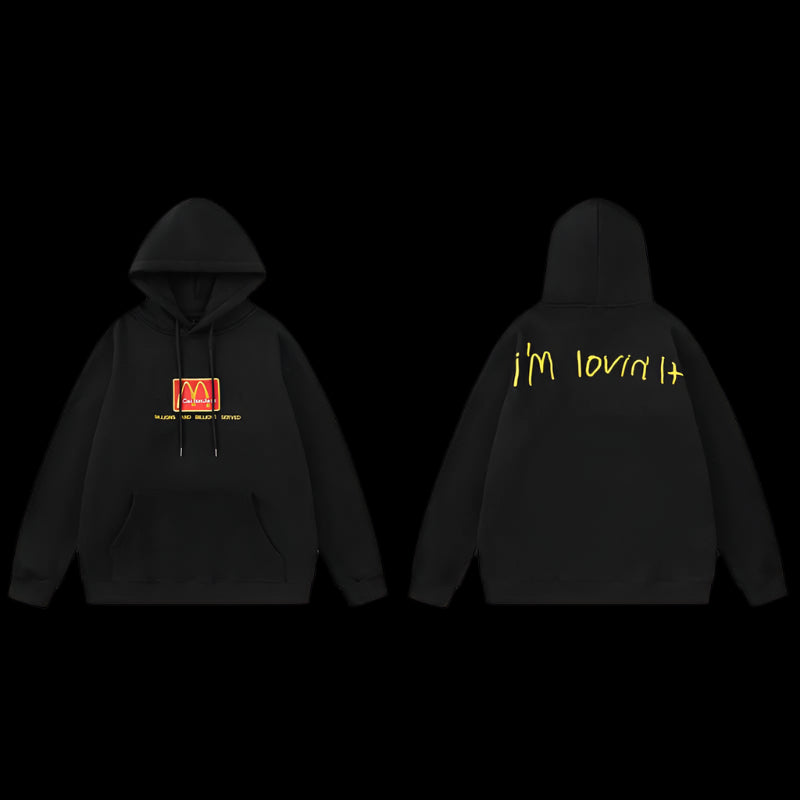 Cactus Jack X McDonalds Hoodie Black