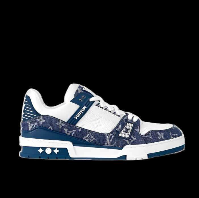 Louis Vuitton Sneakers Navy Blue