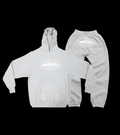 Corteiz Alcatraz Grey Hoodie Set