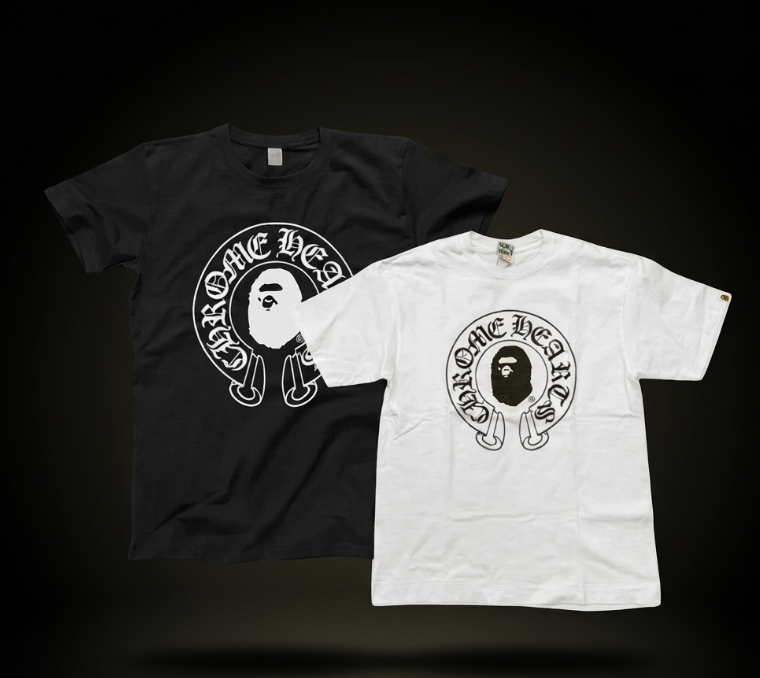 chrome hearts x bape