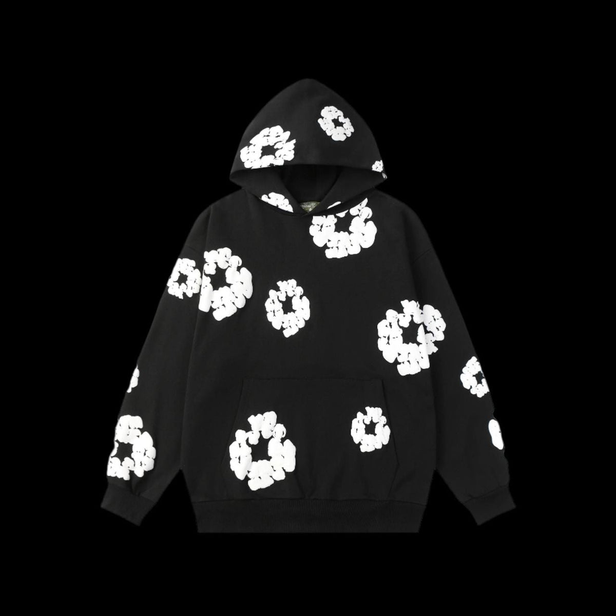Denim Tears Black & White Hoodie