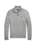 Ralph lauren cable knit quarter zip